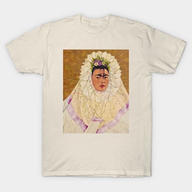 Self Portrait as a Tehuana by Frida Kahlo T-Shirt by FridaBubble